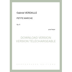 Téléchargement - Verdalle Gabriel - Légende Bretonne Op.41 (pour harpe)