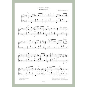 Téléchargement - Verdalle Gabriel - Barcarolle Op.10 (pour harpe)