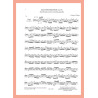 Bach Johann Sebastian - Gubry - 6 études pour la main gauche