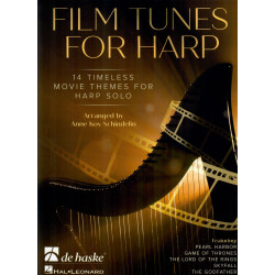 Film tunes for harp