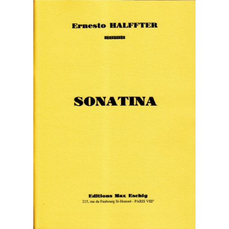 Halffter Ernesto - Sonatina