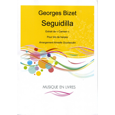 Bizet Georges - Seguidilla de Carmen (3 harpes)