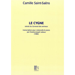 Saint Saëns Camille - Le cygne (violoncelle & piano)