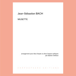 Bach Johann Sebastian - Chefson Sabine - Musette (2 harpes)