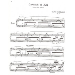 Hasselmans Alphonse - Chanson de mai op.40 Romance sans parole (Lyra)