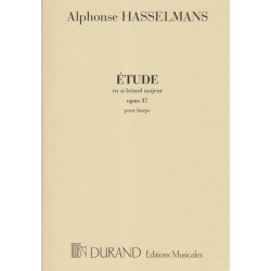 Hasselmans Alphonse - Etude en si b Majeur op.37