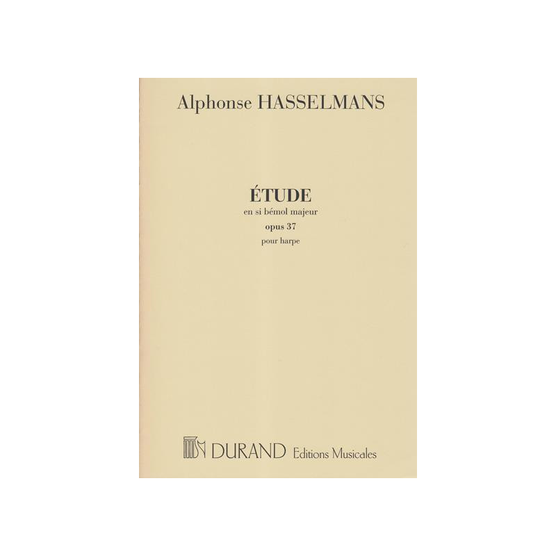 Hasselmans Alphonse - Etude en si b Majeur op.37